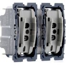 Legrand Céliane csillárkapcsoló (2xegypőlusú kapcsoló) 10AX