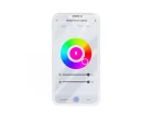 LED lámpa E27 (9.4W/180°) Gömb - (RGB+CCT - Wi-Fi vezérléssel)