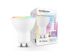 LED lámpa GU10 (4.7W/110°) állítható RGB+CCT és fényerő Wi-Fi vezérléssel