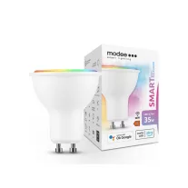   LED lámpa GU10 (4.7W/110°) állítható RGB+CCT és fényerő Wi-Fi vezérléssel