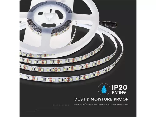 Led szalag 24 V SMD 2835 LED 7,5W/m 120 led/m beltéri