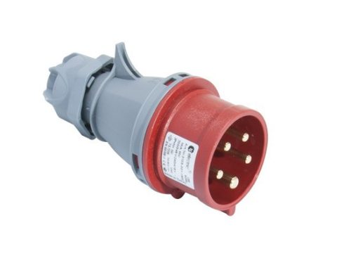 Ipari csatlakozó dugvilla lengő 5P 16A tömszelencével rugós-gyors bekötéssel