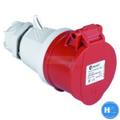   Ipari csatlakozó dugalj lengő 5P 32A gyors-rugós bekötésű