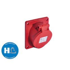   Ipari csatlakozó dugalj 5P 32A beépíthető gyorsbekötésű