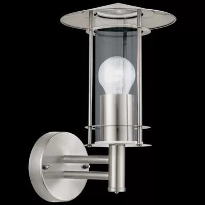 LISIO Kültéri fali E27 1x60W nemesacél