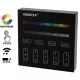 MiLight Group Control RGBW csoport (zóna) fali távirányító RGB+fehér elemes fekete