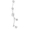 BIMEDA Szpot 4xGU10 2,5WLED fh/kr 64cm