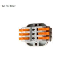 Vezetékösszekötő 3/3 be-ki karos nyitható Elmark