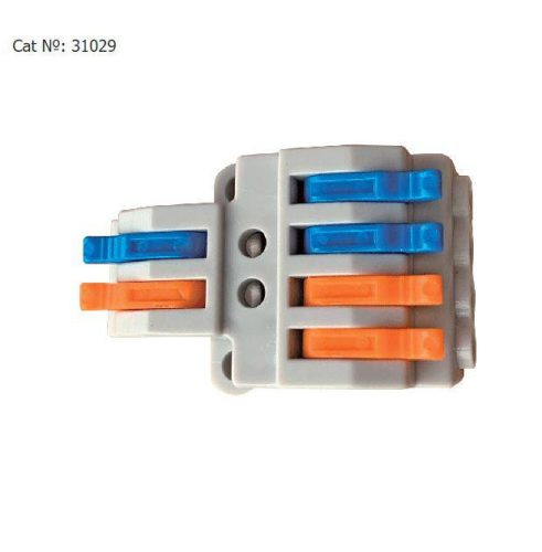 Vezetékösszekötő 2/4 be-ki karos nyitható Elmark