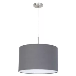PASTERI Text.függ E27 60W 38cm szürke