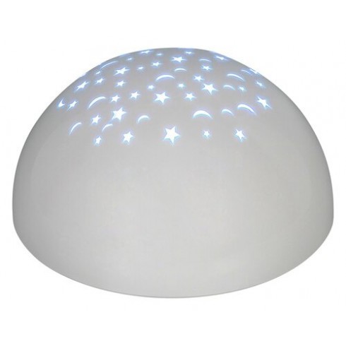 Lina LED dekor lámpa (0.5W) csillagokkal és holdakkal, RGB