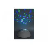 Lina LED dekor lámpa (0.5W) csillagokkal és holdakkal, RGB