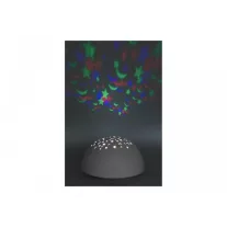 Lina LED dekor lámpa (0.5W) csillagokkal és holdakkal, RGB