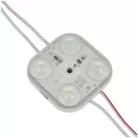 LED modul 2.0W (4 LED/170°/IP67) világító reklámtáblába - hideg fehér