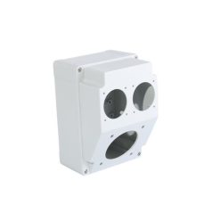 Szerelt 3317-es doboz, 3db kivágással