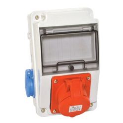 IPARI CSATLAKOZÓ DOBOZ 2x 2P+F és 1x  5P16A