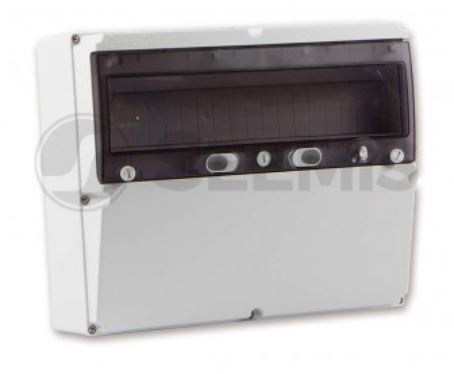 Üres ipari doboz 360×300mm 18MODUL, IP66