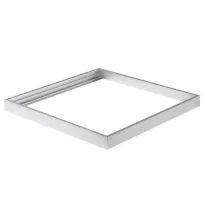   LED panel falon kívüli beépítőkeret 600x600 fehér csavaros