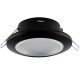 Süllyesztett spot lámpa fürdőszobába és vizes helyiségbe IP44 védelemmel, fekete