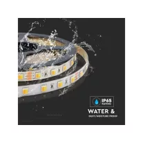   LED szalag kültéri 2835-120 (24 Volt) - CCT változtatható színhőm. 5 méter