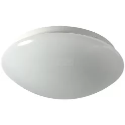   Mennyezeti LED lámpa jelenlét-érzékelővel, 18W, természetes fehér, falon kívüli, opál