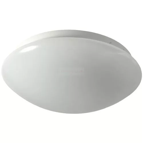 Mennyezeti LED lámpa jelenlét-érzékelővel, 18W, természetes fehér, falon kívüli, opál