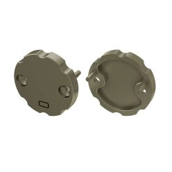   COSMO-Véglezáró elem, asztali-, képvilágító lámpa készítéséhez, barna színben