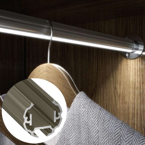 COSMO-Alumínium kör profil világító vállfatartónak