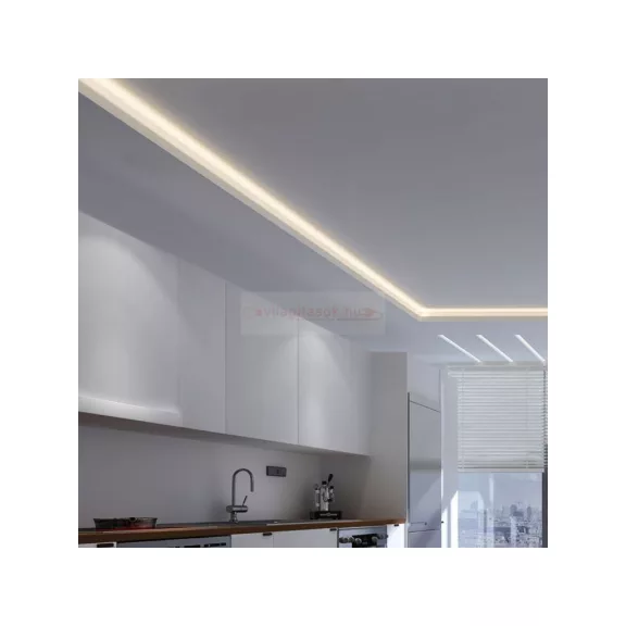 Led szalag COB 9W/m 320 led/m beltéri meleg fehér