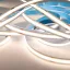 Led szalag COB 9W/m 320 led/m beltéri természetes fehér