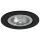 BAIN kör alakú fürdőszobai spot lámpatest, fix - fekete