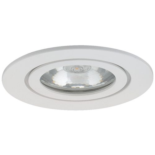 BAIN kör alakú fürdőszobai spot lámpatest, fix - fehér