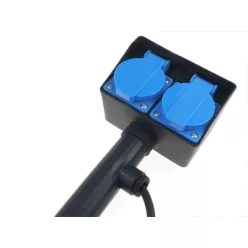 Leszúrható kerti elosztó 2db dugalj