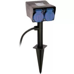 Leszúrható kerti elosztó 4db dugalj