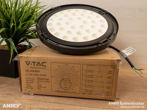 LED csarnokvilágító-kültéri 110°-102lm/W (100W, 10200lm, 6500K)