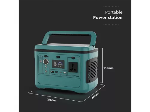 Hordozható akkumulátor-napelemmel kompatibilis 500W