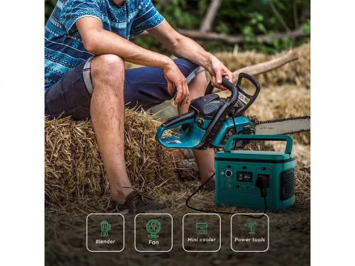 Hordozható akkumulátor-napelemmel kompatibilis 500W
