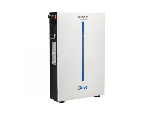 Inverterhez való magasfeszültségű akkumulátor-falra szerelhető (6.14 kWh) LiFePO4