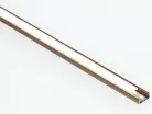 Barna - Alumínium U profil LED szalagos világításhoz 16x6 mm (Félig átlátszó búrával)