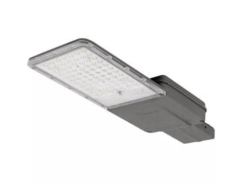 Napelemes utcai LED lámpa távirányítóval, tartórúddal 35W 3500Lm 4000K IP65