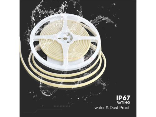 COB Led szalag 24V 10W/m kültéri IP67 természetes fehér 5 méter