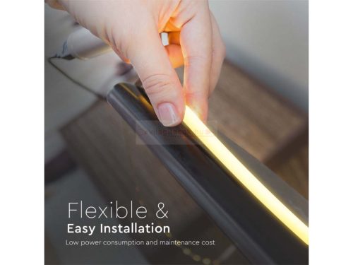 COB Led szalag 24V 10W/m kültéri IP67 természetes fehér 5 méter