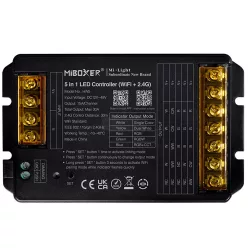   HW5 MiLight Group Control 12-48V RGB, RGBW, RGB+CCT csoport (zóna) Smart vezérlő LED szalaghoz