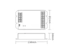 HW5 MiLight Group Control 12-48V RGB, RGBW, RGB+CCT csoport (zóna) Smart vezérlő LED szalaghoz