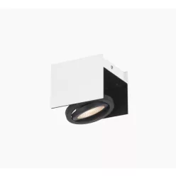   EGLO VIDAGO LED 1 égős spot fehér, fekete mennyezeti lámpa 1X5,4W 140 x 130 mm