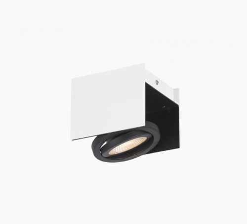 EGLO VIDAGO LED 1 égős spot fehér, fekete mennyezeti lámpa 1X5,4W 140 x 130 mm