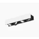 EGLO VIDAGO LED 4 égős spot fehér, fekete mennyezeti lámpa 4X5,4W 620 x 130 mm