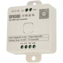   Smart SPI LED vezérlő digitális (DRGB) LED szalagokhoz (futófény) Bluetooth, fehér