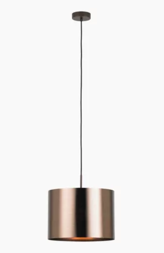 EGLO SAGANTO barna függeszték E27 1x60W 450 mm