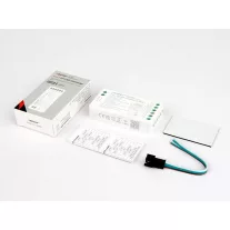   SPIR3, 3-in-1 távirányítható LED szalag vezérlő SPI digitális LED szalaghoz (futófény) (egyszínű, RGB, RGBW)